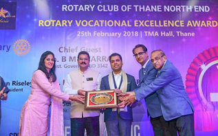 Mr. Miheer Ghotikar, Company’s Director received Rotary Vocational Excellence Award 2018
