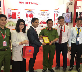 HD Fire Protect SECUTECH 2017 Ho Chi Minh City Vietnam